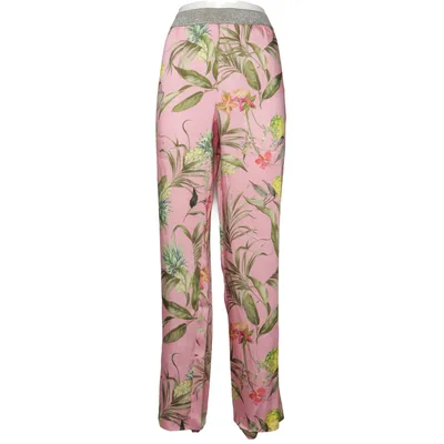 Pyjamasbukser (Pink, Grøn, Flerfarvet) fra Le Comte Polyester