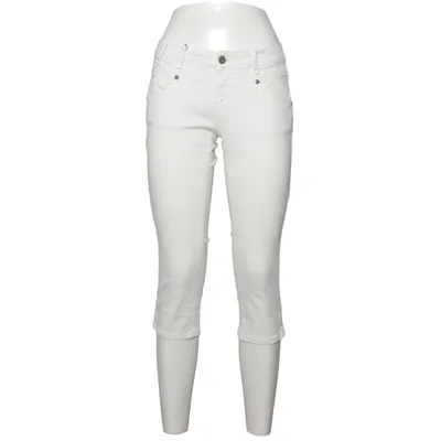Jeans (Vit) från Mod Bomull, Elastan