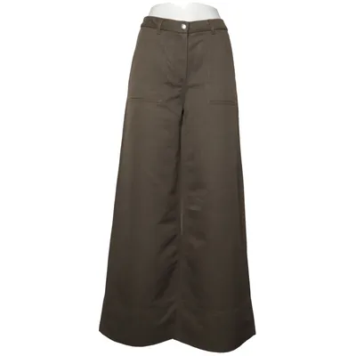 Palazzo pants (Green) from Weekday Polyester, Viscose, Wool