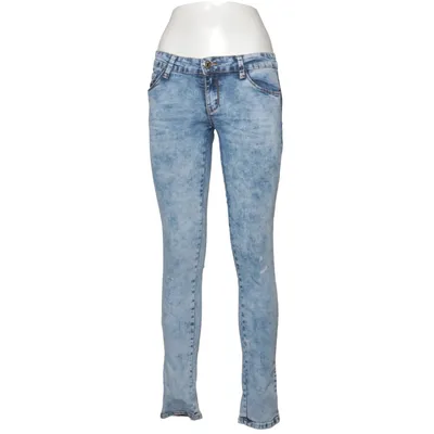 Jeans (Blå) fra Miss RJ Bomuld, Elastan, Polyester