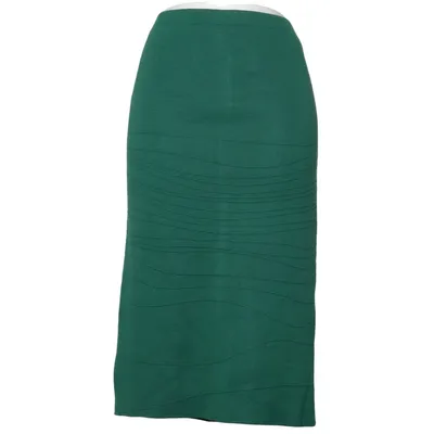 Skirt (Green) from Golléhaug Acrylic, Cotton