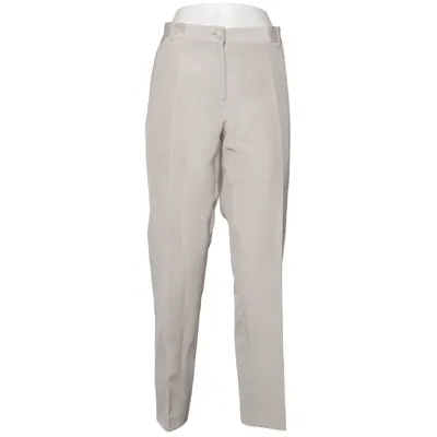 Suit pants (Beige) from Salvatore Ferragamo Cotton, Cupro, Silk