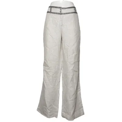 Broek (Grijs) van Mosaic Linnen, Polyester