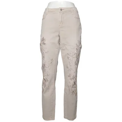 Jeans (Beige) from Linea Tesini Cotton, Elastane