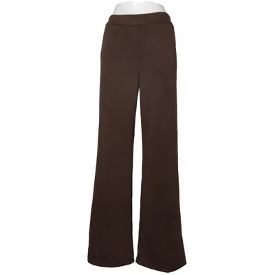 Pantalon patte d'éléphant (Marron) de Azzurro Élasthane, Polyester, Viscose
