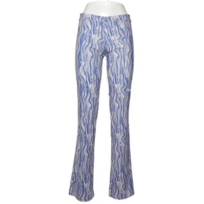 Byxor (Beige, Blå) från Monki Elastan, Polyester