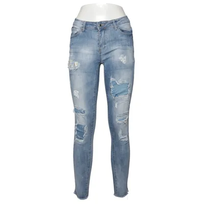 Spijkerbroek (Blauw) van Simply Chic Katoen, Elastaan