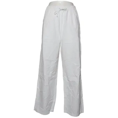 Bukser (Hvid) fra Bershka Linned, Viscose