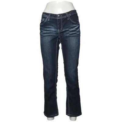 Jean (Bleu) de Urban Heritage Coton, Élasthane, Polyester