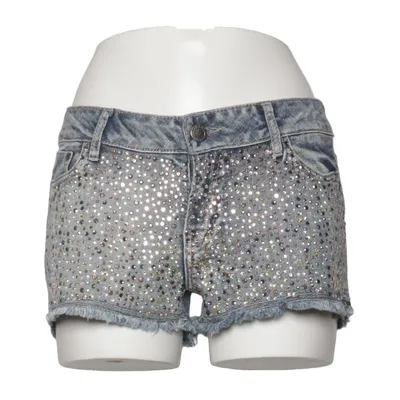 Denim shorts (Blue) from Hot Kiss Cotton, Elastane, Polyester