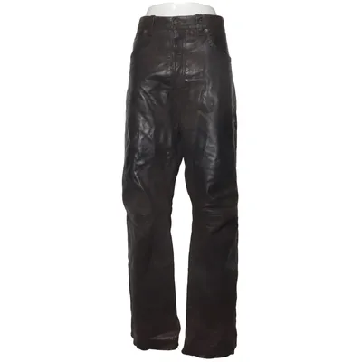 Læderbukser (Brun) fra Pantera Læder, Polyester