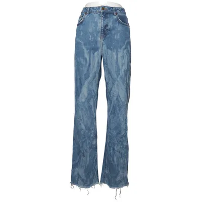 Jeans (Blue, White) from NA-KD Reborn Cotton