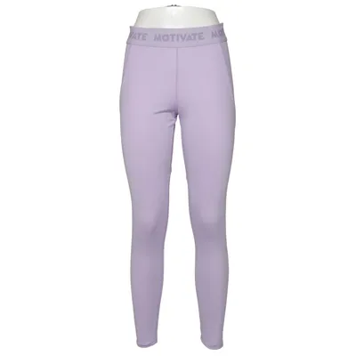 Träningstights (Lila) från Workout Elastan, Polyester