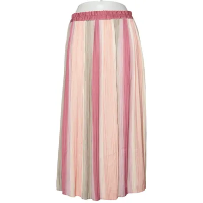 Maxi skirt (Pink, Green, Multicolored) from Vivance Polyester