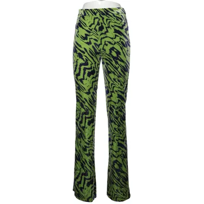 Pants (Green, Blue, Multicolored) from Zara Elastane, Polyester