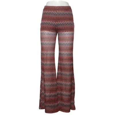 Palazzo broek (Oranje, Zwart, Wit) van Zara Trafaluc Polyester