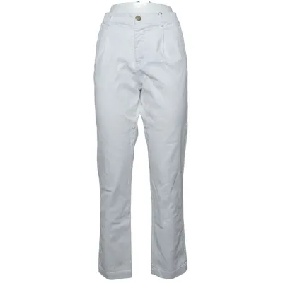Chinos (Wit) van Barena Venezia Katoen, Elastaan