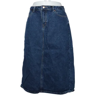 Denim skirt (Blue) from New Look Denim Cotton