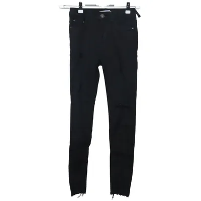 Jeans (Black) from Shiny Design Cotton, Elastane