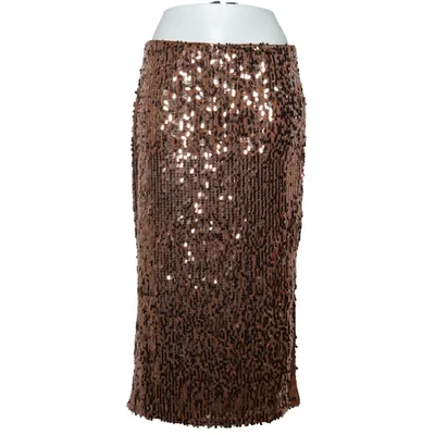 Rock (Braun) von Wibra Elasthan, Polyester