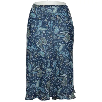 Maxi skirt (Blue, Multicolored) from G.W. Polyester