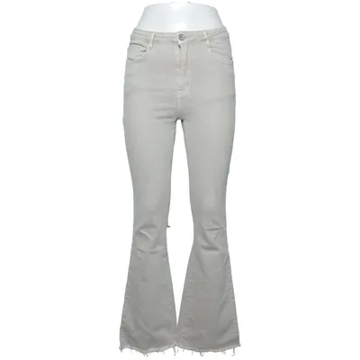 Jeans (Beige) fra Hello Miss Bomuld, Elastan