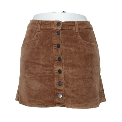 Jupe (Marron) de Brandy Melville Coton, Élasthane