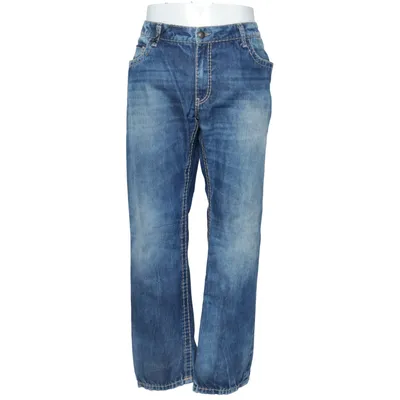 Spijkerbroek (Blauw) van Camp David Katoen