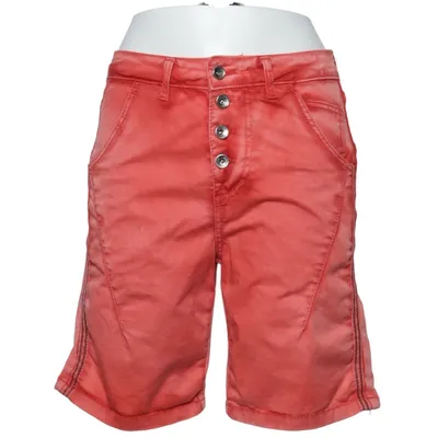 Short (Rouge) de Funky Staff Coton, Élasthane