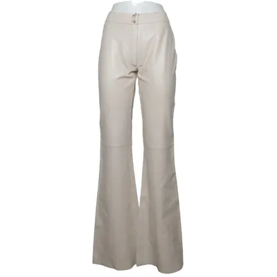 Läderbyxor (Beige) från Ricano Skinn