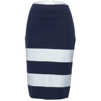 Jupe (Bleu, Blanc) de Lawrence Grey Coton, Élasthane
