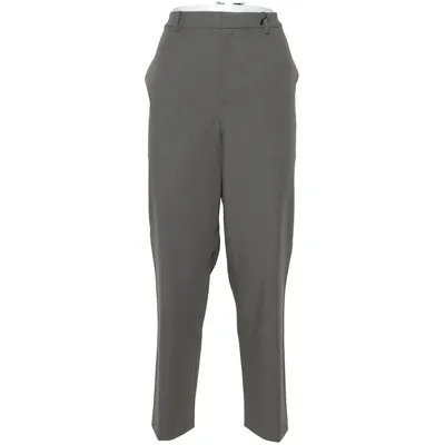 Suit pants (Brown) from Uniqlo Elastane, Recycled polyester, Viscose