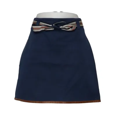 Rok (Blauw) van Red Valentino Acetaat, Katoen, Elastaan, Polyester