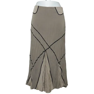 Rok (Beige, Zwart) van Kriss Polyester, Viscose