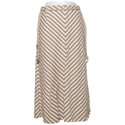 Skirt (Brown, White) from Caroline Biss Cotton