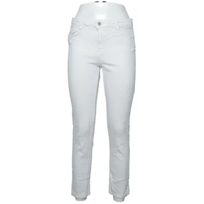 Jeans (Vit) från Zara Trafaluc Denim Collection Elastan, Ekologisk bomull