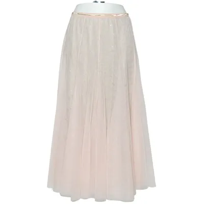 Jupe en tulle (Rose, Argent) de Derhy Élasthane, Fibre métallique, Polyester