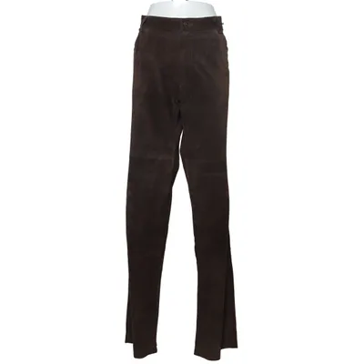 Läderbyxor (Brun) från Mangoon Skinn, Polyester