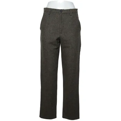 Kostuumbroek (Bruin) van Näz Viscose, Wol