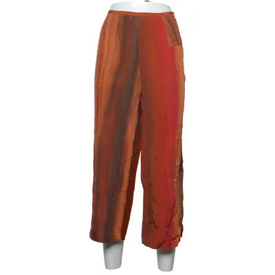 Pantalon patte d'éléphant (Rouge, Marron, Orange) de Ella Lin, Viscose