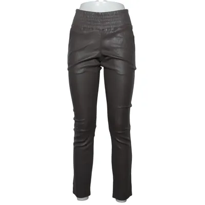 Leren broek (Grijs) van Ibana