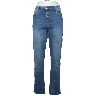 Jeans (Blå) från Karostar Bomull, Elastan, Polyester, Viskos