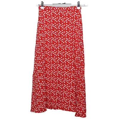 Maxi skirt (Red, White) from Kristen Que Viscose