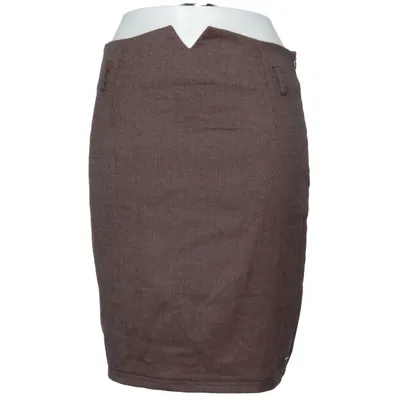 Jupe (Marron) de Skunkfunk Élasthane, Polyester, Viscose