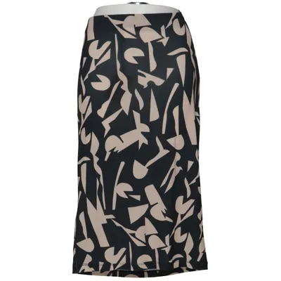 Rok (Zwart, Beige, Meerkleurig) van Reken Maar Elastaan, Polyester