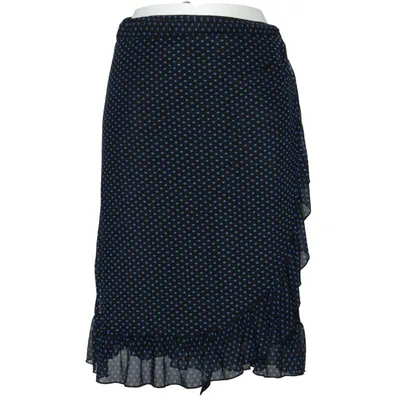 Wrap skirt (Black, Blue) from Soyaconcept Elastane, Polyester