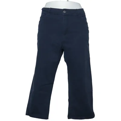 Chinos (Blauw) van Stooker Katoen, Elastaan