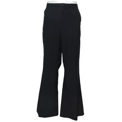Kostuumbroek (Zwart) van Weekday Katoen, Elastaan, Polyester, Viscose