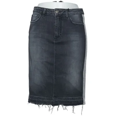 Denim skirt (Gray) from Maryley Cotton, Elastane
