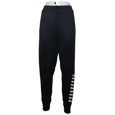 Pantalon de jogging (Noir) de Workout Élasthane, Polyester